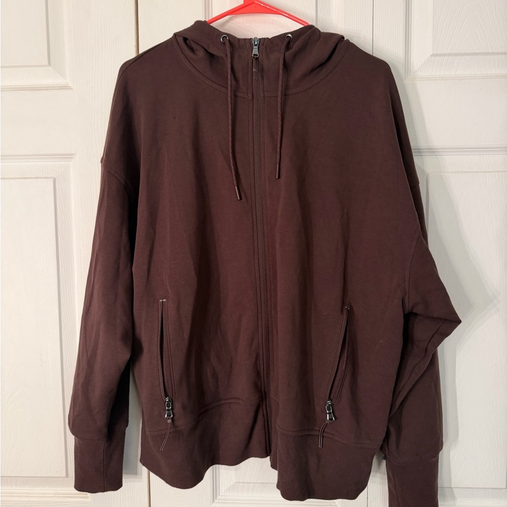 Old Navy Brown Zip-Up Hoodie